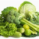 Зеленые и желтые овощи