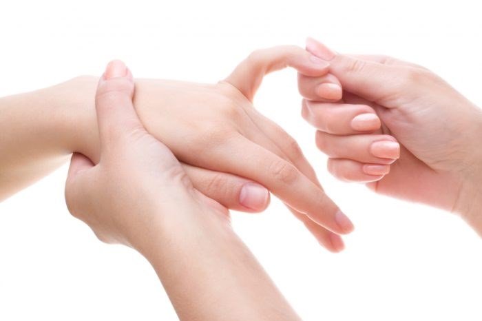 Массаж при артрите пальцев рук